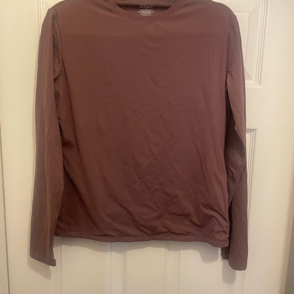 Women's Mauve Long Sleeve Top